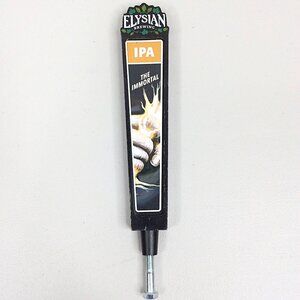 Elysian Brewing Beer Tap Handle Night Owl Pumpkin Ale The Immortal IPA 11" Tall